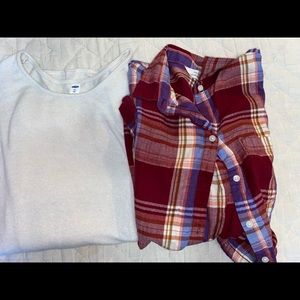 2 for 1 old navy women tops